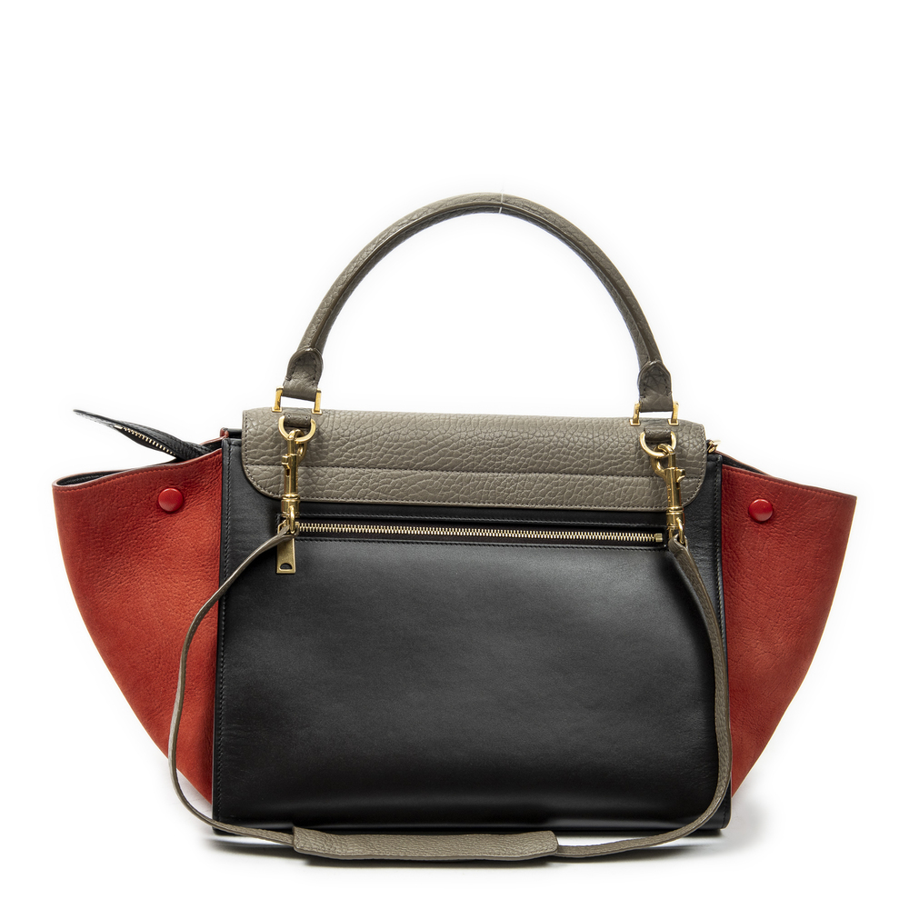 Celine Medium Tricolor Trapeze - Picture 5 of 10